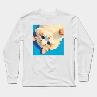 Blue-eyed Fluff V Long Sleeve T-Shirt